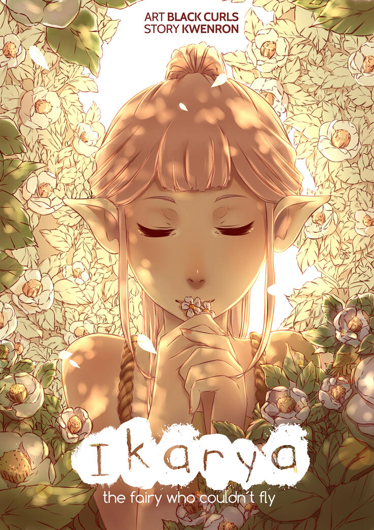 Ikarya - the fairy who couldn't fly (2014) An illustrated short story about friendship and teamwork in order to fulfill a dream. Second place winner at Midori silence manga contest.